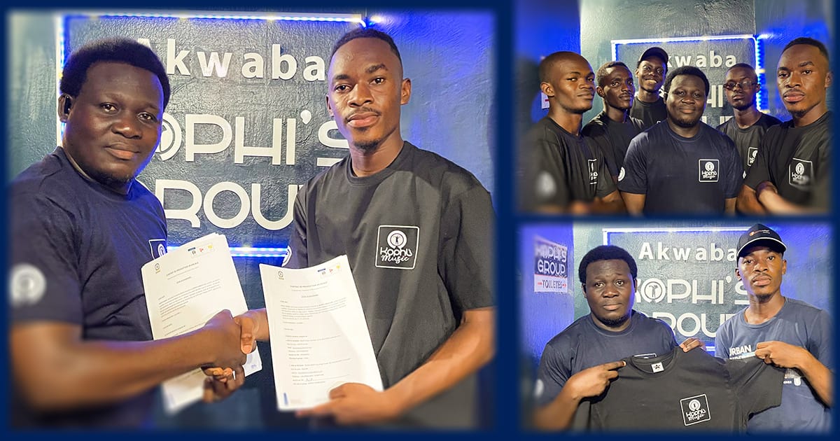 DE FLOW 2 GRACE AU CONTRAT DE LABEL : ALL FOR JESUS SIGNE AVEC KOPHI'S MUSIC ET CHANGE L'HISTOIRE DU GOSPEL IVOIRIEN